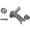 ANDROMEDAGIE® | SUPER TOP GRILLO 1 PZ VITE 70 MM NERO | Fermo Imposta Automatico Brevettato EsinPlast | Regolabile 44-60mm | Per Persiane e Scuri | Compatibile Alluminio Legno Ferro PVC