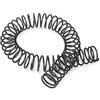 PATIKIL 1.5mmx18mmx305mm Manganese Acciaio Compressione Molla, 1pz Estensione Molla per Riparazione, Nero