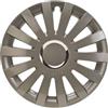 Albrecht Copricerchi 16 Pollici Grigio Sail Set da 4 per Cerchi in Acciaio