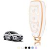 TOOMUME Cover Chiave Auto per Ford Focus MK3 MK4 ST Kuga Fiesta Puma C-Max | Silicone Morbido, Antiurto, Anticaduta, Antigraffio, Custodia Protettiva Chiave per S-Max B-Max Mondeo Ecosport Galaxy Ranger