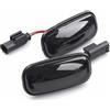 RORLL Per Land Per Rover Per Discovery Per Defender Per Freelander 1 1999-2005 Indicatore Direzione LED Lampeggiante Sequenziale Luce Posizione Laterale Dinamiche Indicatori(Dynamic Smoked Black)