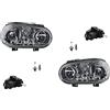 Johns Fari adatti per VW Golf set IV 4 1J1 + H7 H1 97-03 LI RE w. Servomotore