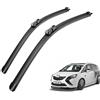 MAYNUO Tergicristalli per Opel Zafira Tourer C 2012-2020, Spazzole Tergicristallo Parabrezza Auto Set di spazzole tergicristallo parabrezza anteriore Kit