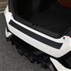 AAXgy Protezione per Paraurti Posteriore per Peugeot 508 2011-2023 2024 2025, Striscia Protettiva per Soglia Di Carico, Modanatura Anti-Graffio in Stile Fibra Di Carbonio,A-Black