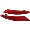SGHFUVE Fanale Posteriore Per Golf 6 MK6 2010 2011 2012 2013 Riflettore Paraurti Posteriore Rosso Sinistro Destro Striscia Riflettente 5K0 945 105 5K0 945 106 5KD945105A(1 paio)
