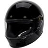 QKBMFK Casco integrale da motociclista vintage retrò con visiera parasole, per moto, ciclomotore, moto da strada, da corsa, omologato DOT G,XL=59-60cm