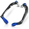 BLZMWD Moto Protezione Leva Motociclo In Lega Di Alluminio In Fibra Di Carbonio Manubrio Freno Frizione Leva Protezione Mano Modifica Accessori Paramano
