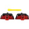Flydida 2 pezzi Mercedes luci porta logo illuminazione entry-level accessori compatibili con C-Class W204 2008-2013 C200 C230 C260 C280 C300 proiettori porta illuminazione sottoscocca