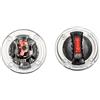 Generic Viti della visiera del casco del motociclo, 2pcs Caschi Visiera Clip Scudo Lock sostituzione viti della visiera del casco per LS2 FF370 per LS2 FF386 per LS2 FF396