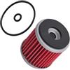 Ewillownm Compatibile con Sostituzione del Filtro dell'Olio HF141 per Yamaha WR250F WR250X WR450F XT250 YZ250F YZ450F con Anello dell'Olio