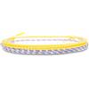 Made by Nami Braccialetto Surfer Boho Set di 2 - Donna e Uomo - Accessori Fatti a Mano per Festa in Spiaggia - Etnico Hippie - 100% Impermeabile e Regolabile - Amicizia Ragazze (viola 2 & giallo 2)