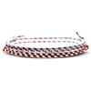 Made by Nami Braccialetto Surfer Boho Set di 2 - Donna e Uomo - Accessori Fatti a Mano per Festa in Spiaggia - Etnico Hippie - 100% Impermeabile e Regolabile - Amicizia Ragazze (multi e viola)