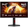 AOC G4 Q25G4SR Monitor PC 62,2 cm [24.5] 2560 x 1440 Pixel Quad HD LED Nero, Ros