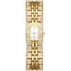 JewelryWe Orologio Rigido da Donna con Zircone: Orologio da Polso Bracciale da Rgazza Quadrante Quadrato Idee Regalo per lei
