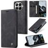 WJXEXRS Cover per cellulare Xiaomi 17T 5G, Custodia in Pelle Xiaomi 17T Supporto Slot, Portafoglio Antiurto Pieghevole Kickstand Magnetica Porta Carte Flip telefono Case - Nero