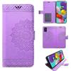 betterfon Samsung Galaxy A51 - Custodia a portafoglio con chiusura magnetica, per Samsung Galaxy A51 SM-A515, colore: Viola