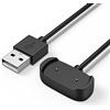 Amzpas Caricatore per Amazfit GTS 2/GTS 2 mini/GTS 2e/GTS 4 mini, Veloce Portatile USB Cavo di Ricarica (Nero)