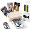HPRT Stampante Fotografica Portatile HPRT, 10x15 cm, con Carta e Nastro, per Smartphone, Ideale per Viaggi, Casa e Regali