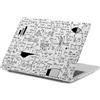 FFBOFFC Custodia per MacBook Air 15'' M2/M3/M4/M5, Matematica trasparente | 2023 2024 2025 2026, A3448/A3241/A3114/A2941, Custodia Rigida Anti-crepa Case Cover Protettivo per Apple Mac Air 15.3''