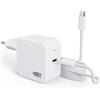 Xintala Caricabatterie Laptop USB C 65W per Samsung Galaxy Book Pro 360 NP950XDB | Galaxy Book Pro NP950QDB NP960QFG NP960XFG NP960XFH, Notebook 7 9, Chromebook 4 4+ Plus, MacBook, Huawei MateBook D14 D15 D16