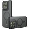 TingYR Cover Compatibile con Vivo iQOO Z11S, con Cuscini d'Aria negli Angoli, PC + TPU Custodia, Anti-Impronta, Antishock, Anticaduta.(Nero)
