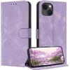 ZONNAVI Cover per iPhone 14 / iPhone 13, [Blocco RFID] Custodia a Libro in Pelle con Porta Carte, Flip Case Portafoglio Antiurto Cover per iPhone 14 / iPhone 13 (Viola)