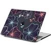 FFBOFFC Custodia per MacBook Air 15'' M2/M3/M4/M5, Linea floreale | 2023 2024 2025 2026, A3448/A3241/A3114/A2941, Custodia Rigida Anti-crepa Case Cover Protettivo per Apple Mac Air 15.3''
