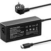 Zosam Caricatore portatile USB C 45W USB-C Caricatore portatile | per HP,Lenovo Thinkpad/Yoga, DELL Chromebook,ASUS,Samsung,Acer,Google Series Type C Power Cord