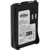 vhbw batteria compatibile con Kenwood TH-F6, TH-F6A, TH-F6E, TH-F7, TH-F7A, TH-F7E, TH-FTE radio (1800mAh, 7,4V, Li-Ion)