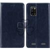 TienJueShi Blu Scuro Premium Retro Stand Portafoglio TPU Silicone Caso per Ulefone Armor X10 PRO 5.45 inch in Pelle Case Copertina Custodia Protettiva Cover