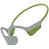 Caijin Cuffie Conduzione Ossea, Autonomia 14 Ore, Auricolari Sportivi Bluetooth Open-ear, IPX5 Impermeabili, Bluetooth 5.3, Qualità Audio HD, Open-ear Cuffie (Verde)