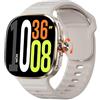 KAIRUIXING M99 Android Smartwatch 2.4-inch AMOLED Screen 900W Rotating Camera GPS Compass NFC Bluetooth Gogle Play Smart Watches for Men (Silver,8GB 128GB)
