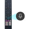 ROLLGAN ERF3I80H - Telecomando vocale sostitutivo adatto per Hisense 4K Ultra HD TV 43A6GG 50A6GG 55A6GG 65A6GG 70A6GG 75A6GG 32A4EG 40A4EG 65A6FG 70A6FG 76A6FG 43A6FG 50A6FG 50A6FG 50A6FG A6FG 5 5A6FG