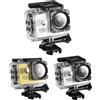Mediawave Store - Action Cam Full HD 1080P Sportiva Subacquea 30mt con Kit Accessori. Fotocamera Videocamera per Immersione