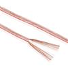 MANAX SC2075 - Cavo per altoparlante 2x0.75 mm² CCA (cavo per altoparlante/cavo audio), 2x0,75mm², 10,0m, trasparente