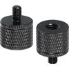 PATIKIL Adattatore Vite Treppiede 1/4 Femmina M5 Maschio, 2Pz Connettori Dado Treppiede Montaggio Vite Fotocamera Convertitore Doppia Testa per Supporto Microfono Accessori, 20 mm