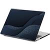 FFBOFFC Cover per MacBook Neo 13 Pollici A3404 (A18 Pro, 2026), Onda fluida blu