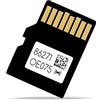 PNYZIK 2023 Ultime mappe Navigazione GPS SD Card Sostituire 86271-0E075 Adatto per Toyota 4 Runner Prius Camry Corolla Sienna Tacoma Tundra, navigazione aggiornata Supporto Micro SD Card USA/Canada Nuove