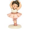 THUN, Soprammobile Ballerina con Tutù Rosa in Ceramica Decorata a Mano, Versione Media, Idea Regalo e Bomboniera, 5.3x5.5x10 cm h