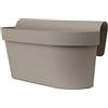 EURO3PLAST Euro 3 PLAST 608750 Cassetta Up in Polipropilene con Riserva, Colore Sabbia, Cm 50