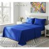 Cieffepi Home Collections FAVOLA Completo Lenzuola personalizzabile per letto singolo e matrimoniale (Royal, Singolo)