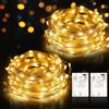 Suright Luci LED a Batteria, 2 x 12M Lucine LED Decorative, 120 LED Luci Stringa