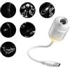 Generic Galaxy Projector Night Light 2 in 1 | Proiettore Galassia Stelle Soffitto | Galaxy Dream Star Projector | Lampada LED Notturna Luna Dischetti per Camera da Letto Parete Decorazione Ambienti