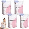 Yesmoyhe No-Pump - Sacchetti di compressione per sottovuoto, 4 pezzi Sacchetti sottovuoto senza pompa, Sacchetti ermetici a compressione per vestiti, No Pump Vacuum Storage Bags, per Vestiti e Coperte