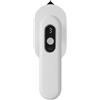 CNANRNANC Mini ferro da stiro senza fili per indumenti da viaggio senza fili con testa rotante a riscaldamento rapido, design compatto per le vacanze (ferro wireless, bianco)