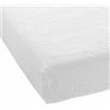 Bonazzi Home, coprimaterasso antibatterico, con fibre d'argento, naturalmente antibatterico, 100% MADE IN ITALY (120x200)