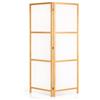 RIIMARE Paravento in legno, bianco, minimalista giapponese (J000), a 2 ali, 80 x 172 cm, pieghevole