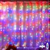 Ollny Tenda luminosa con 200 LED per interni, 2 x 2 m, con USB, 8 modalità