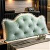 seokor Cuscino Testata Letto 120/150/180/200cm Matrimoniale Singolo Cuscino Schienale Divano Cuscino da Lettura per Letto e Divano Grandi Cuscini per Testata Letto Lavabile Schienale Letto(A5,120cm/47in)