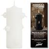 VELAS MARIANO Velon nero 7 stoppini, altezza 16 cm x larghezza 5,5 cm, per rituali di pulizia (bianco)